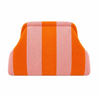 Striped Orange and Pink