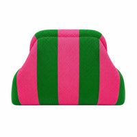 Striped Pink and Green