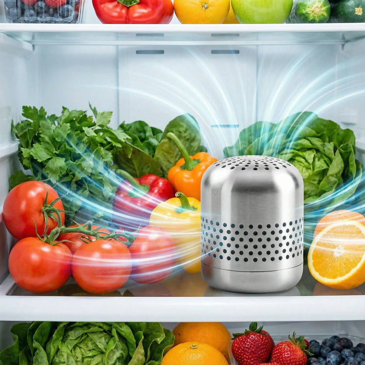 Sixsanity Refrigerator Deodorizer,Long-Lasting Fridge Odor Eliminator