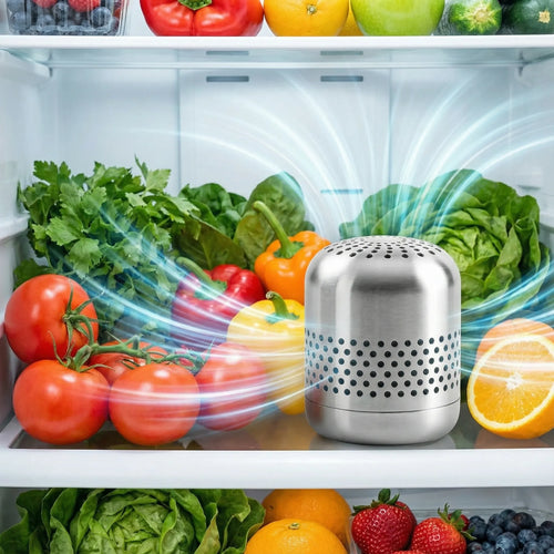 Sixsanity Refrigerator Deodorizer,Long-Lasting Fridge Odor Eliminator